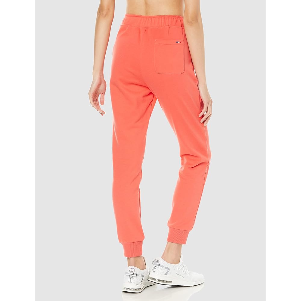 [Le Coq Sportif] Long Pants, Training Sweatpants, Sweat Absorbent, Stretch, Gym, One Point, Women's