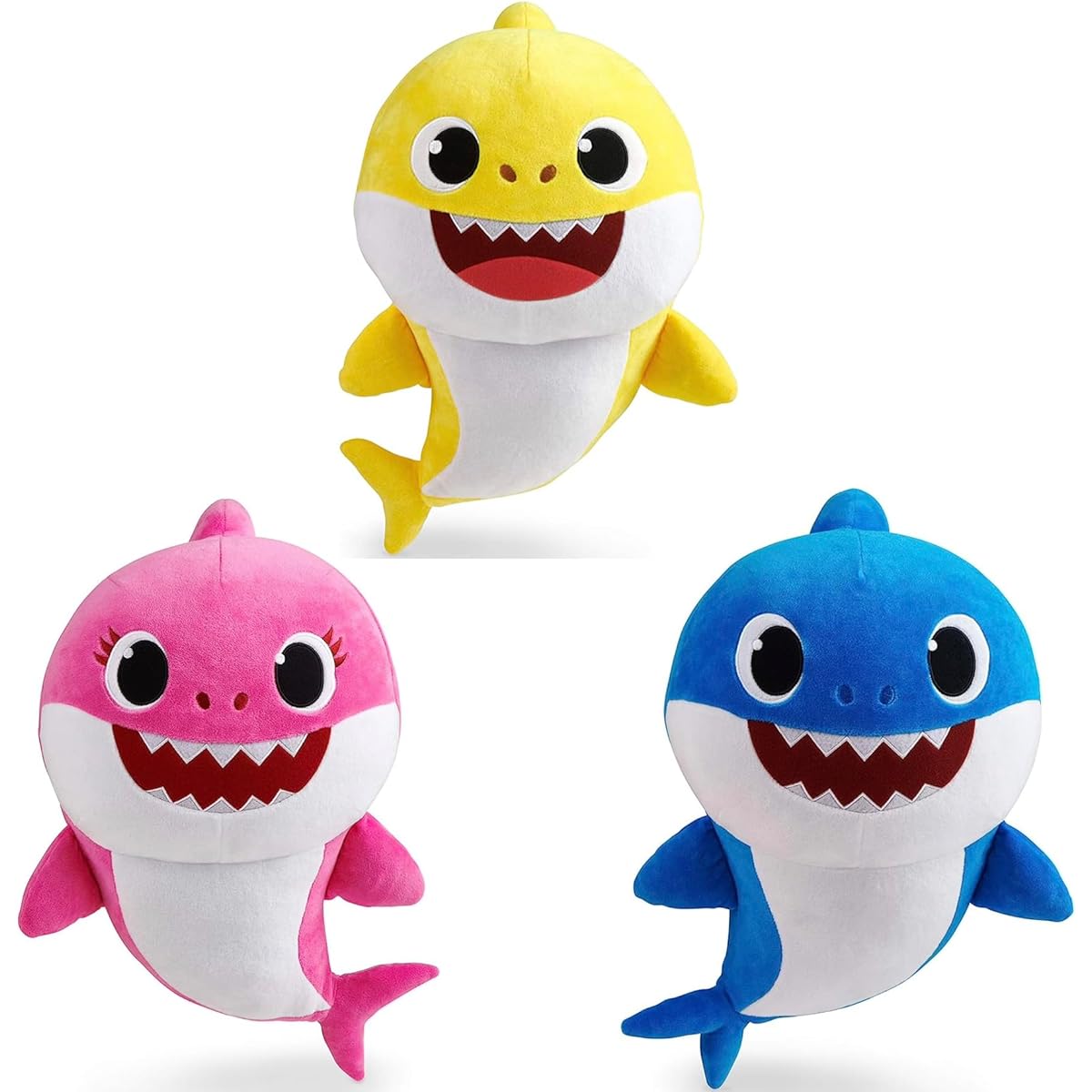 Baby Shark (L) Melody Plush Toy Set of 3