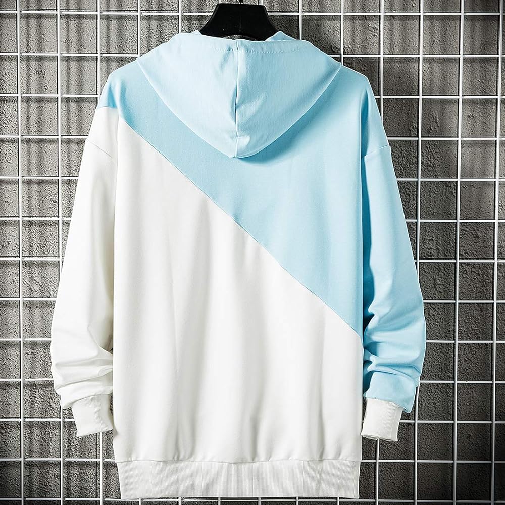 [JHIJSC] Men's Parka, Long Sleeve, Spring, Loose, Casual, Hooded, Stylish, Large Size