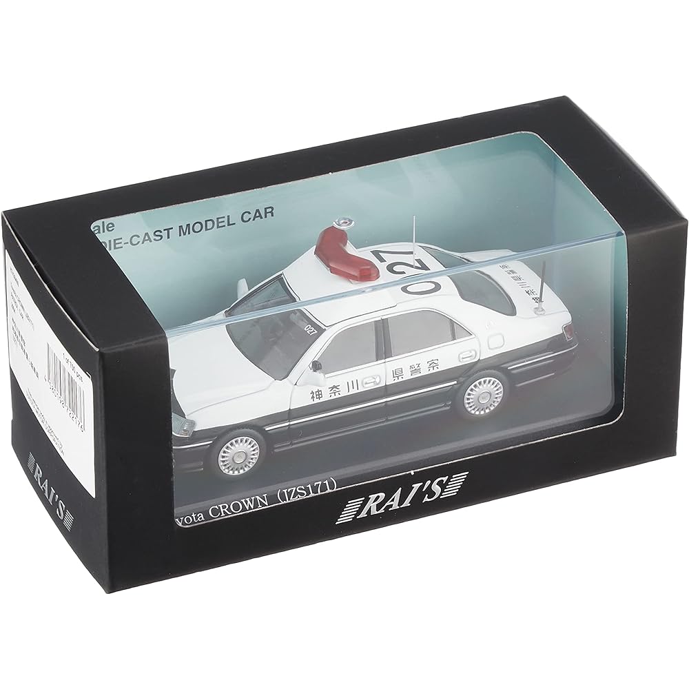 RAI'S 1/43 Toyota Crown (JZS171) 2004 Kanagawa Prefectural Police Regional Department Automobile Police Squad Vehicle (027) Completed Product H7430409