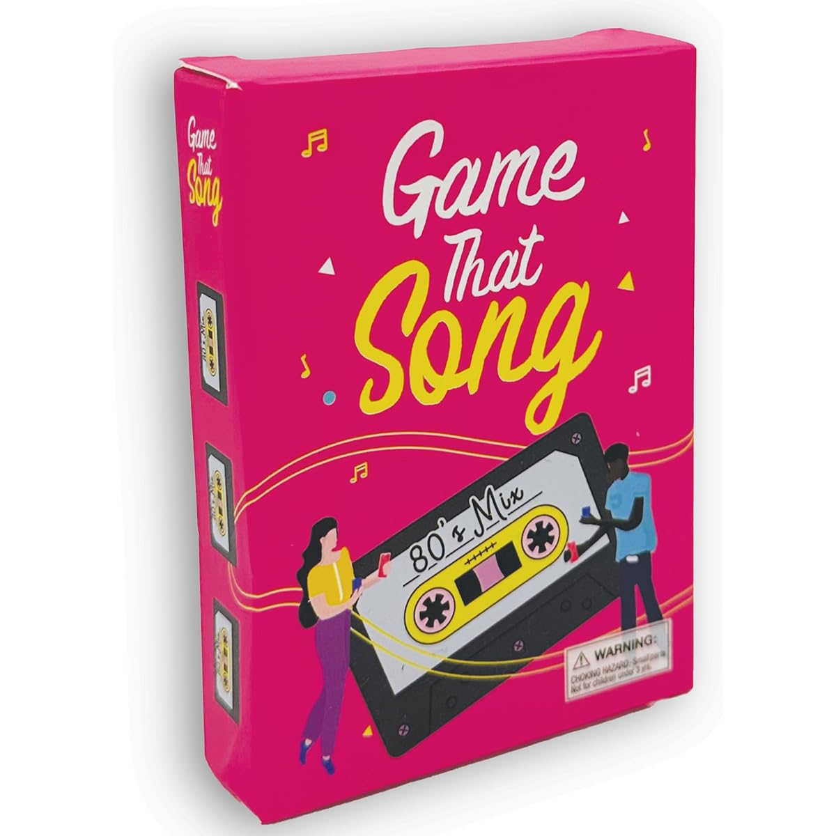 Game That Song 80's Mix Expansion - 50 New Cards - Musical Card Game for Families, Adults and Teens. Hilarious, Addictive, Competitive Fun for Game Night. Great for Groups.