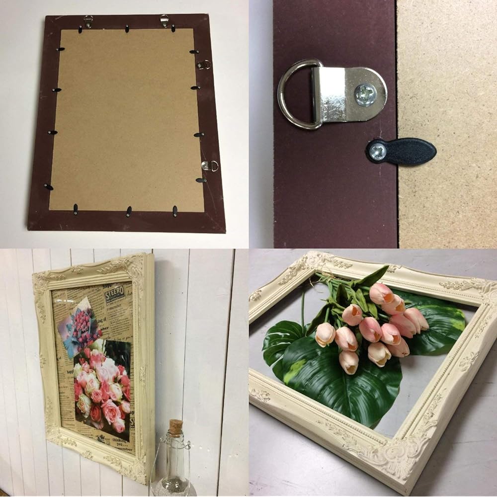SPICE OF LIFE Photo Frame Antique Style Picture Frame ANCIENT Ivory L Size 38 x 48cm Photo Frame SQM820LIV