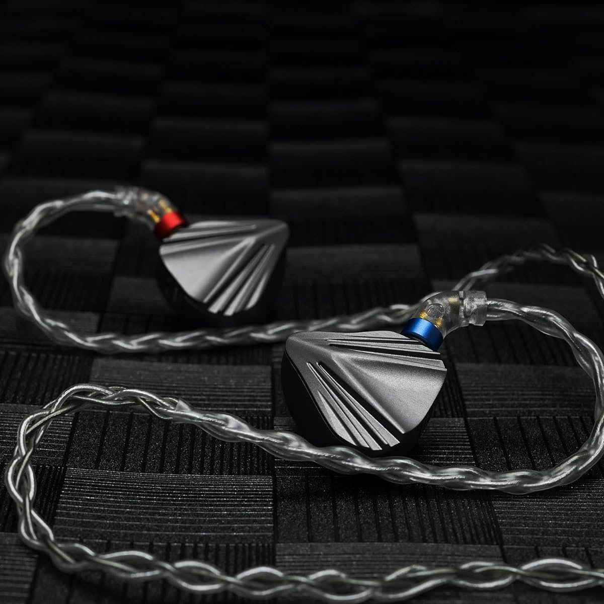 HiFiGo CVJ Kumo Flagship 8 BA In-Ear Monitors, Balanced Armature IEM In-Ear Earphones with 4 Tone Tuning Switch and 3 Interchangeable Plugs (Kumo)