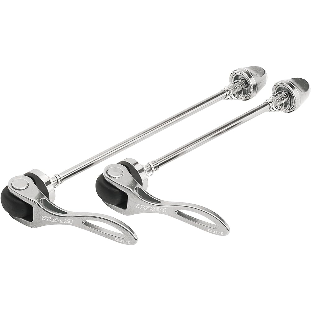 TIOGA Curved Quick Release Set (Set of 2) Rear End Width: 135mm 100/135mm