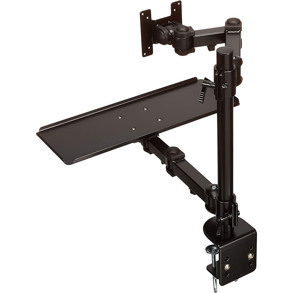 Sanwa Supply Dual System Arm (Keyboard Stand) CR-LA601