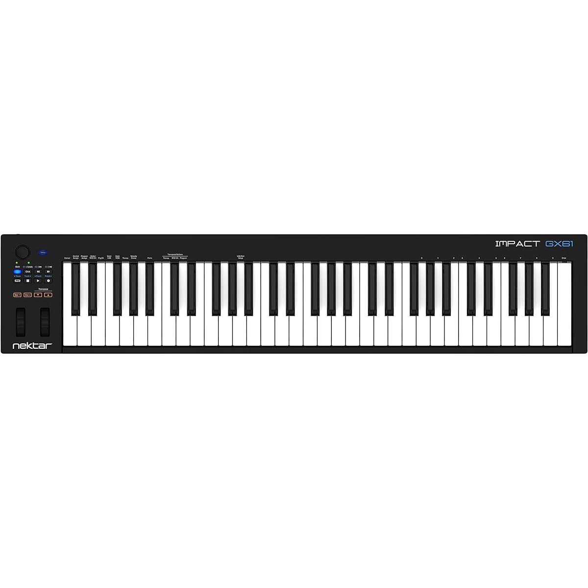 Nektar Technology IMPACT GX61 DAW linked MIDI keyboard controller with transport button/MIDI control function [Domestic genuine product]