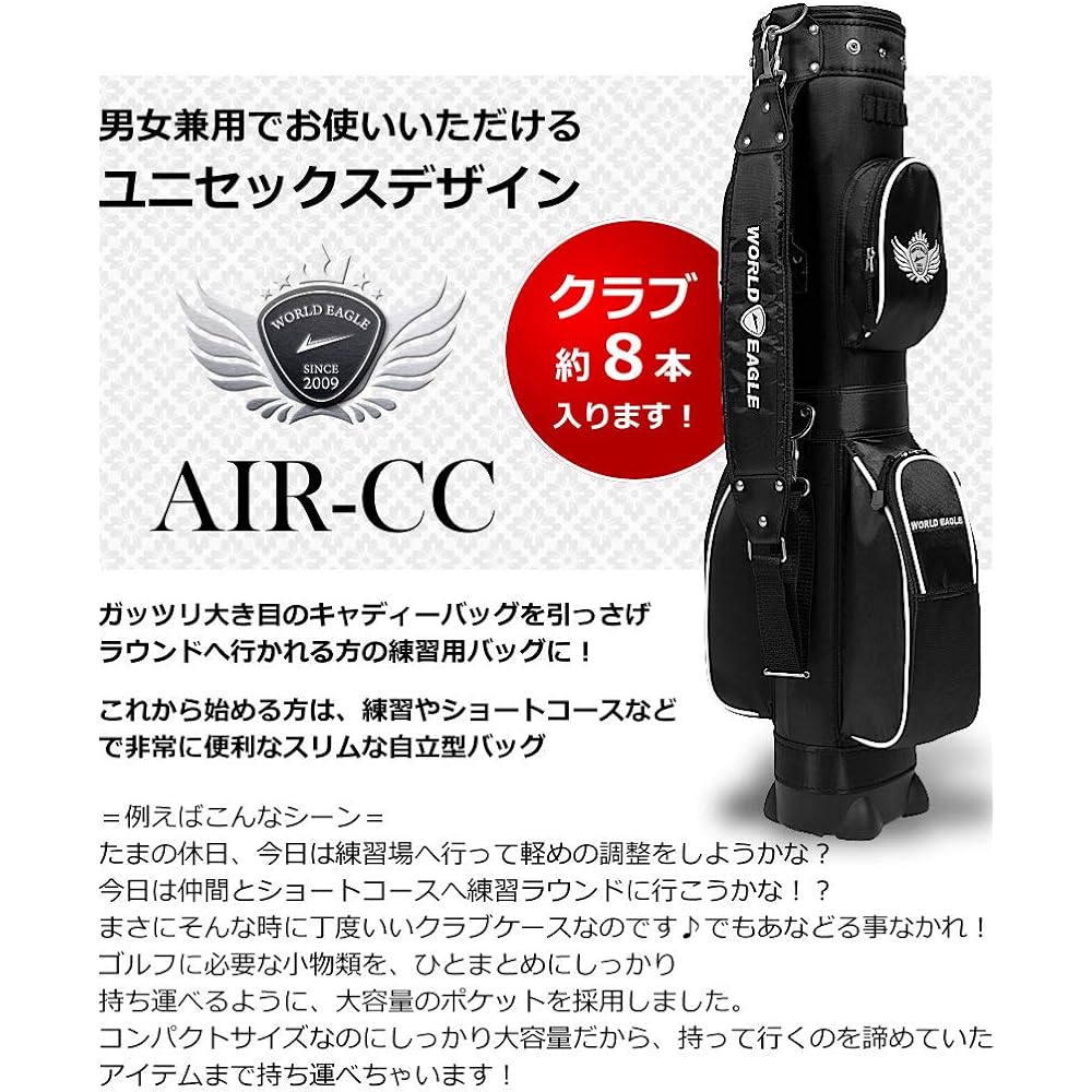 WORLD EAGLE Air CC15 Club Case Black
