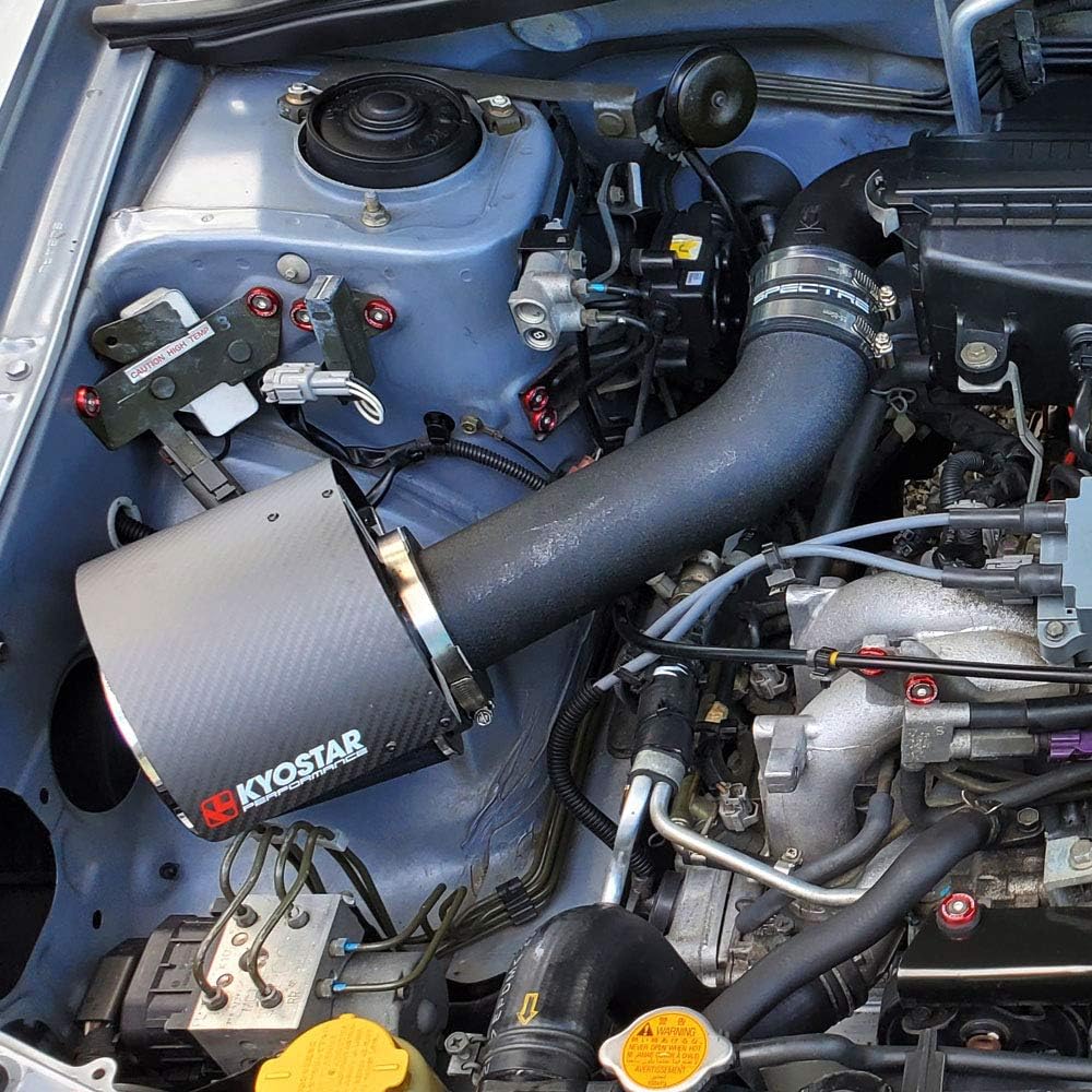 General Purpose 100% True Carbon Fiber Air Cleaner Insulation Cover Combustion 2.5~3.5 Inch Taper Filter Intake Cleaner Cover