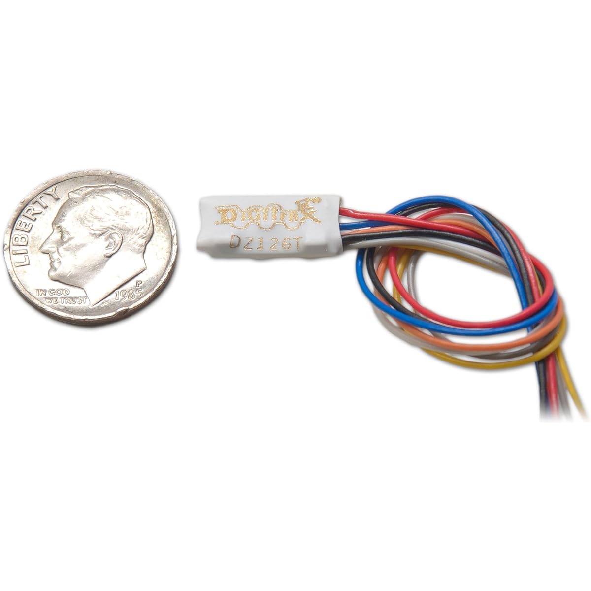Digitrax DGTDZ126T HO/N/Z Tiny DCC Decoder 2 Functions 1A