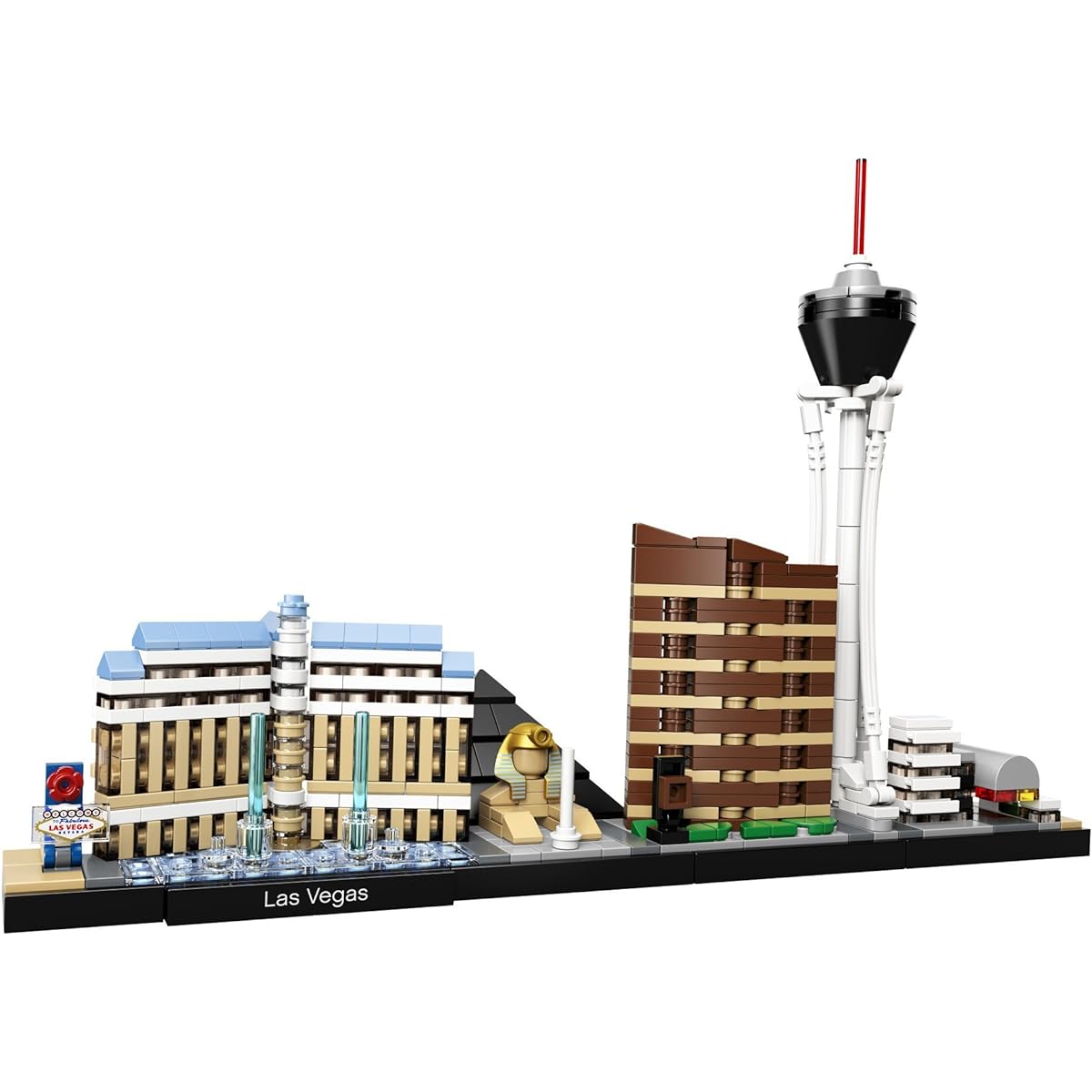 LEGO Architecture Las Vegas 21047 (501 Piece), Multi