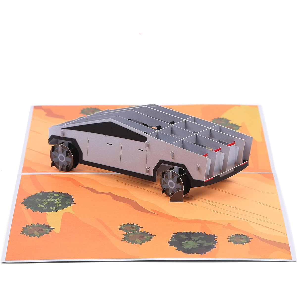 Liif Truck 3D Greeting Pop-up Card Tesla CyberTruck