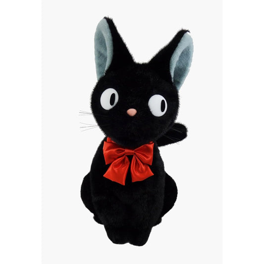 Sun Arrow Studio Ghibli Kiki's Delivery Service Jiji Plush Toy, Seat, LL, K6376