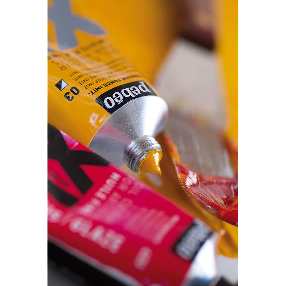 Pebeo Oil Paint XL 20ml x 30 Colors Set (Includes 1 Pig Brush)