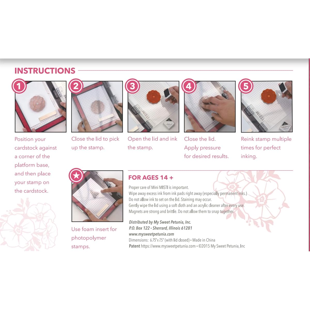 Mini Misti Stamp Tool - The Most Incredible Stamp Tool Invented by Mini Misti