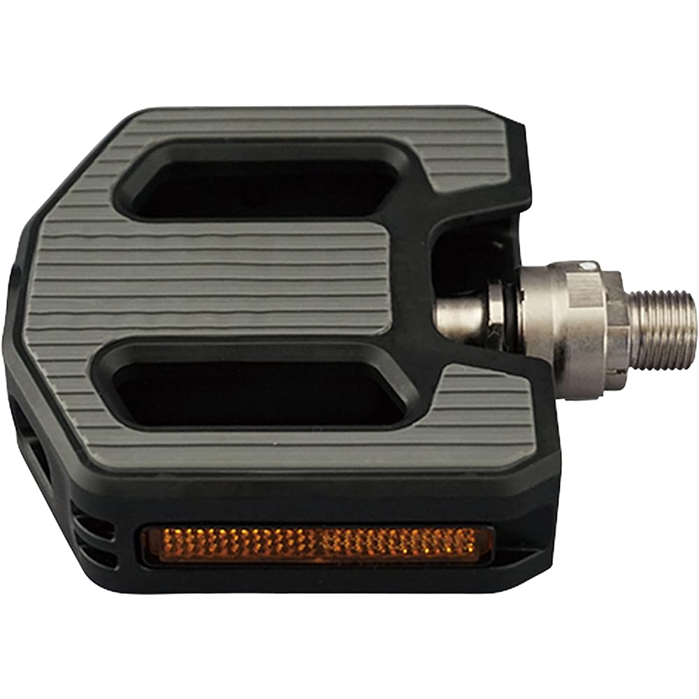 MKS (Mikashima Seisakusho) Bicycle Pedals Panamax Ezy Superior (Panamax Easy Superior) Black/Gray