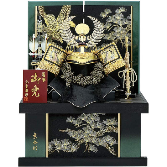 May Doll, May Doll, Helmet Decoration, Storage Type, No. 20, Tokugawa Ieyasu, Gold Tokugawa Helmet, Storage Decoration, Stylish, Compact, 2022, Jinya
