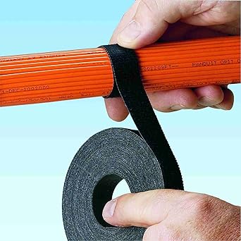 Panduit Tack Tape Length 10.7m Width 19.1mm 3 roll pack TTR-35R3-0 Black