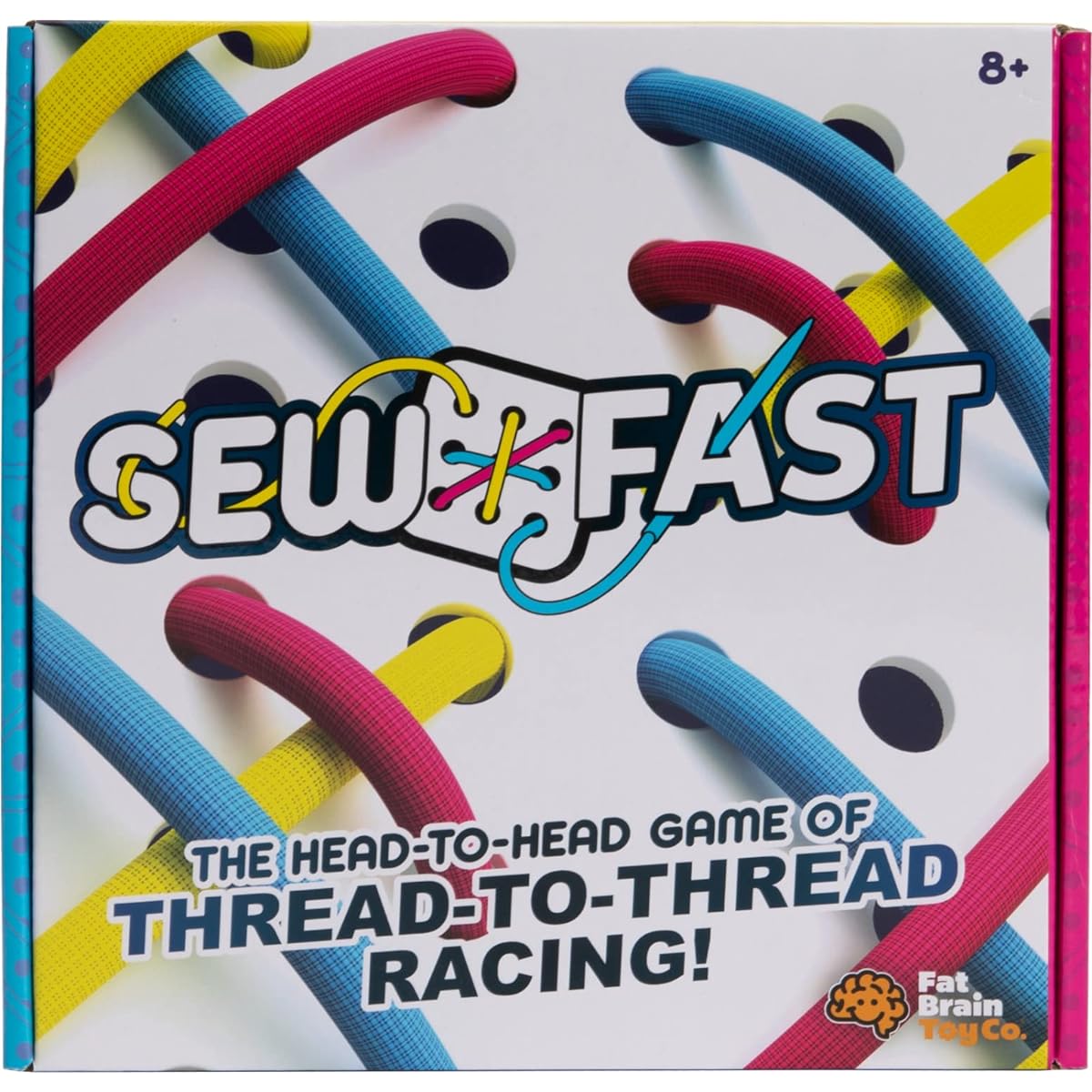 Fat Brain Toys Quick Sew - A fast-paced picture matching brain teaser game for ages 8 and up.
