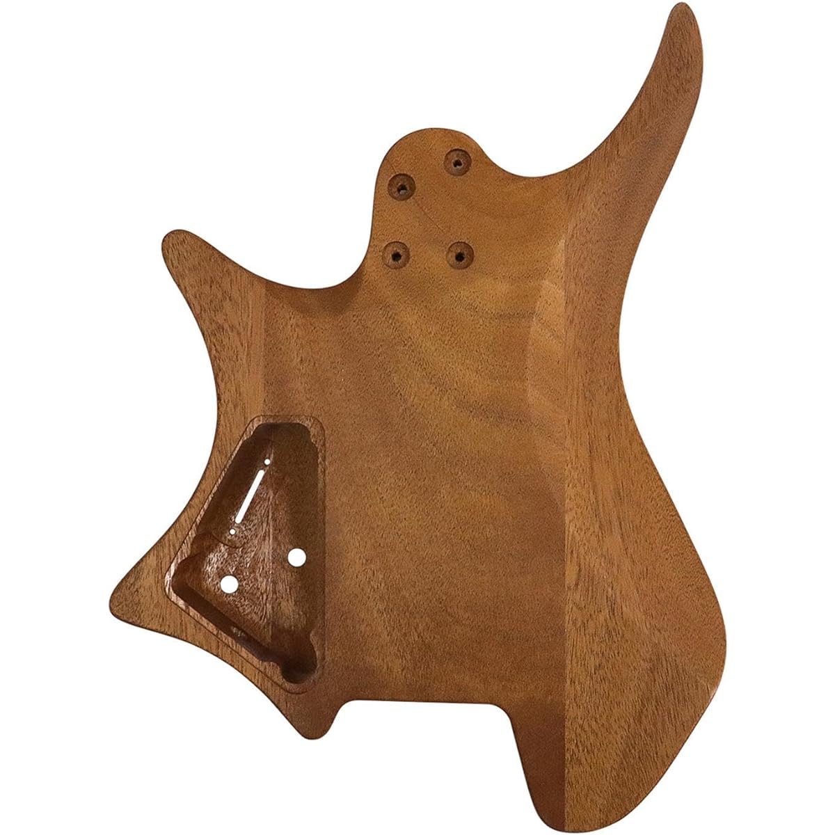 aternee Unfinished electric guitar body with pickup hole for luthier accessories