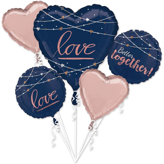 ANAGRAM INTERNATIONAL 3971901 Foil Balloon Bouquet, Various, Multi
