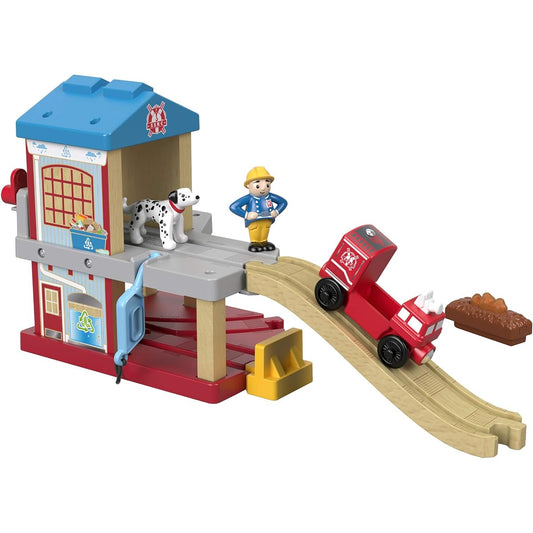 Thomas the Tank Engine Wooden Rail Series Firehouse FVD12