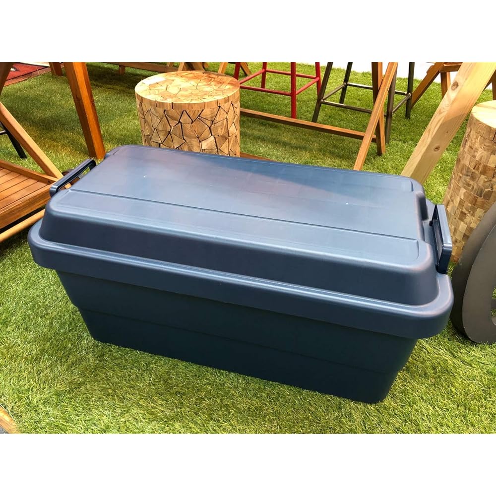 RISU Hard Storage Box Trunk Cargo 70L Navy Navy TC-70NV