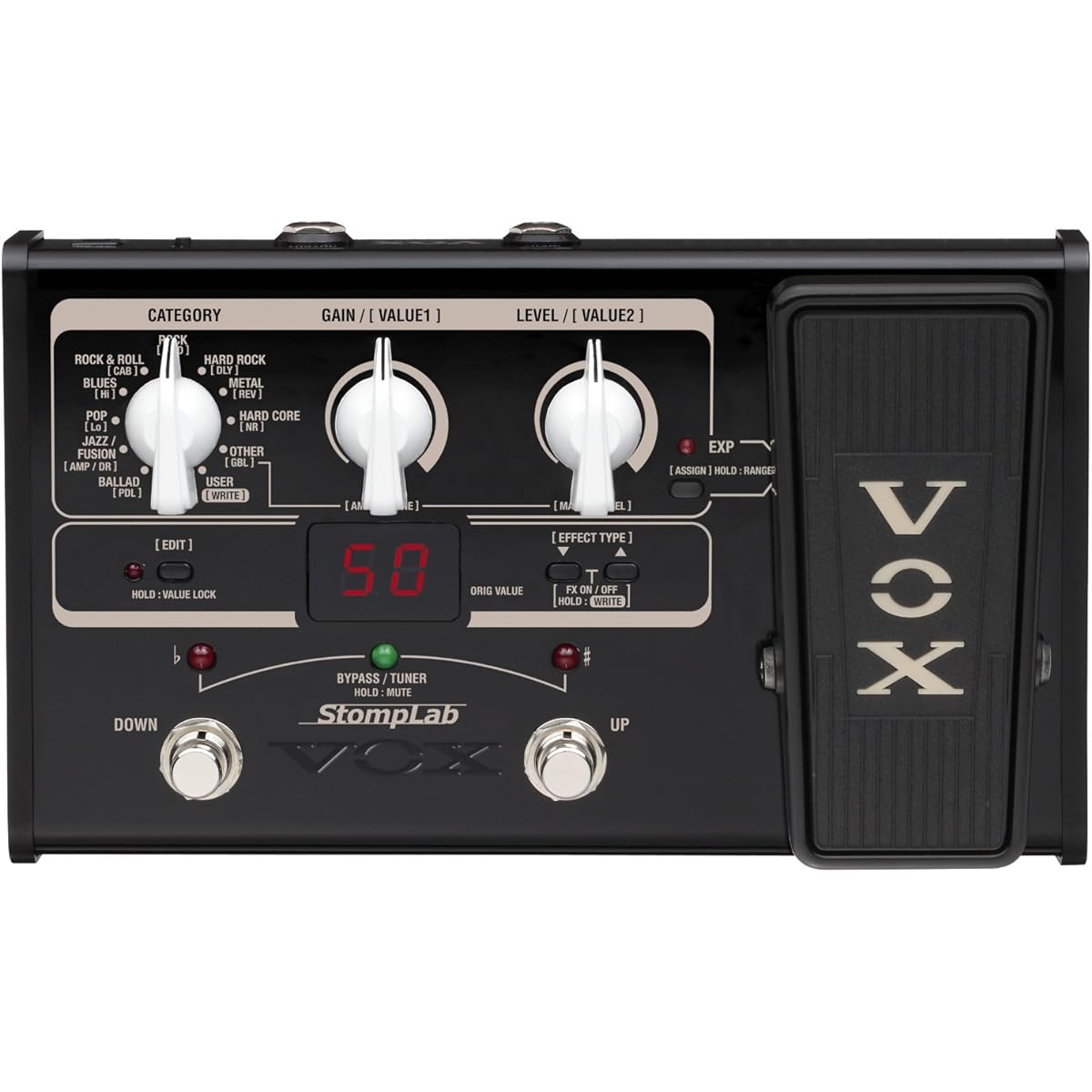 [Parallel import goods] VOX STOMPLAB2G Modeling Guitar Multi-effect pedal