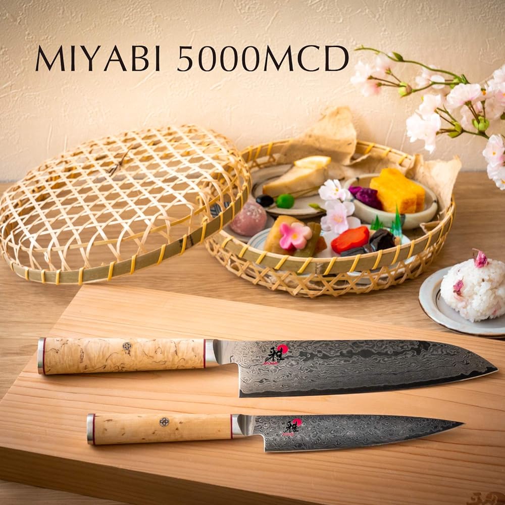 MIYABI "5000MCD Small Knife 130mm Made in Japan" Damascus Fruit Petit Knife Knife Multilayer Steel Made in Seki City, Gifu Prefecture [Authorized Japanese Product] 34372-131