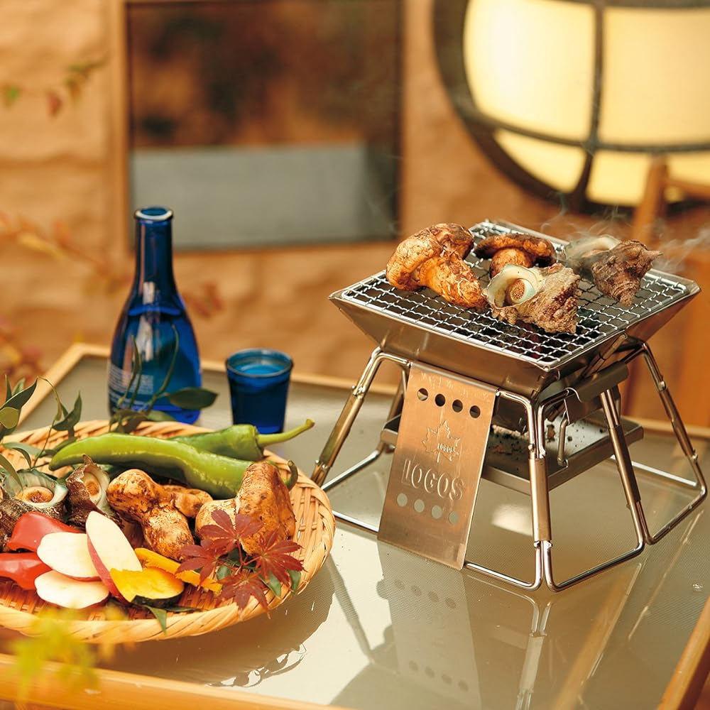 LOGOS Pyramid Grill Stainless Steel Grill [for 1-2 people] 81063112
