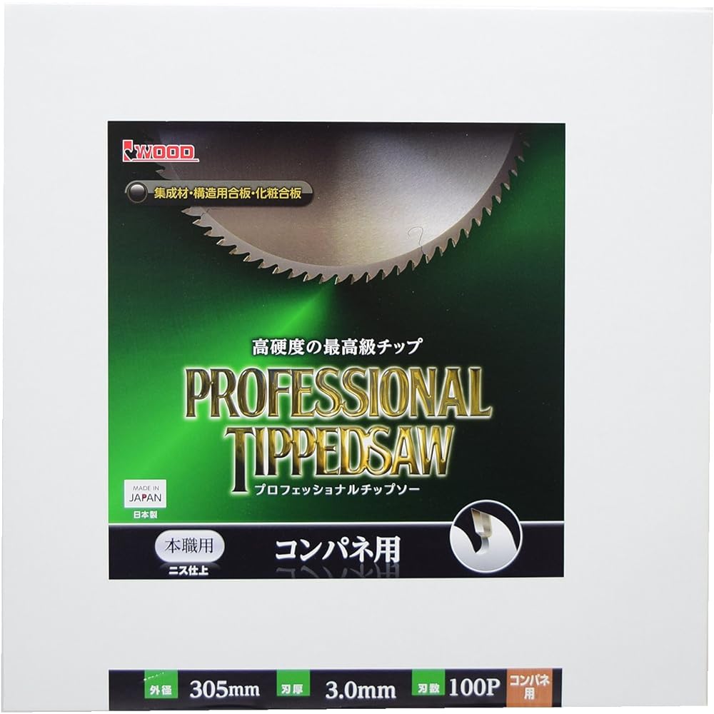 Takagi EARTH MAN Professional Chip Saw for Control Panel 305×100P