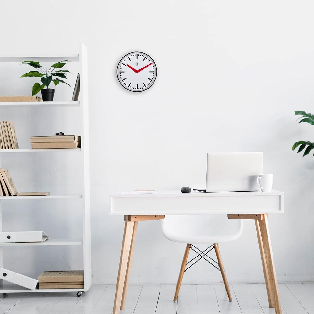 NeXtime Wall Clock New castle small 7360 Station clock Quiet Small 26cm