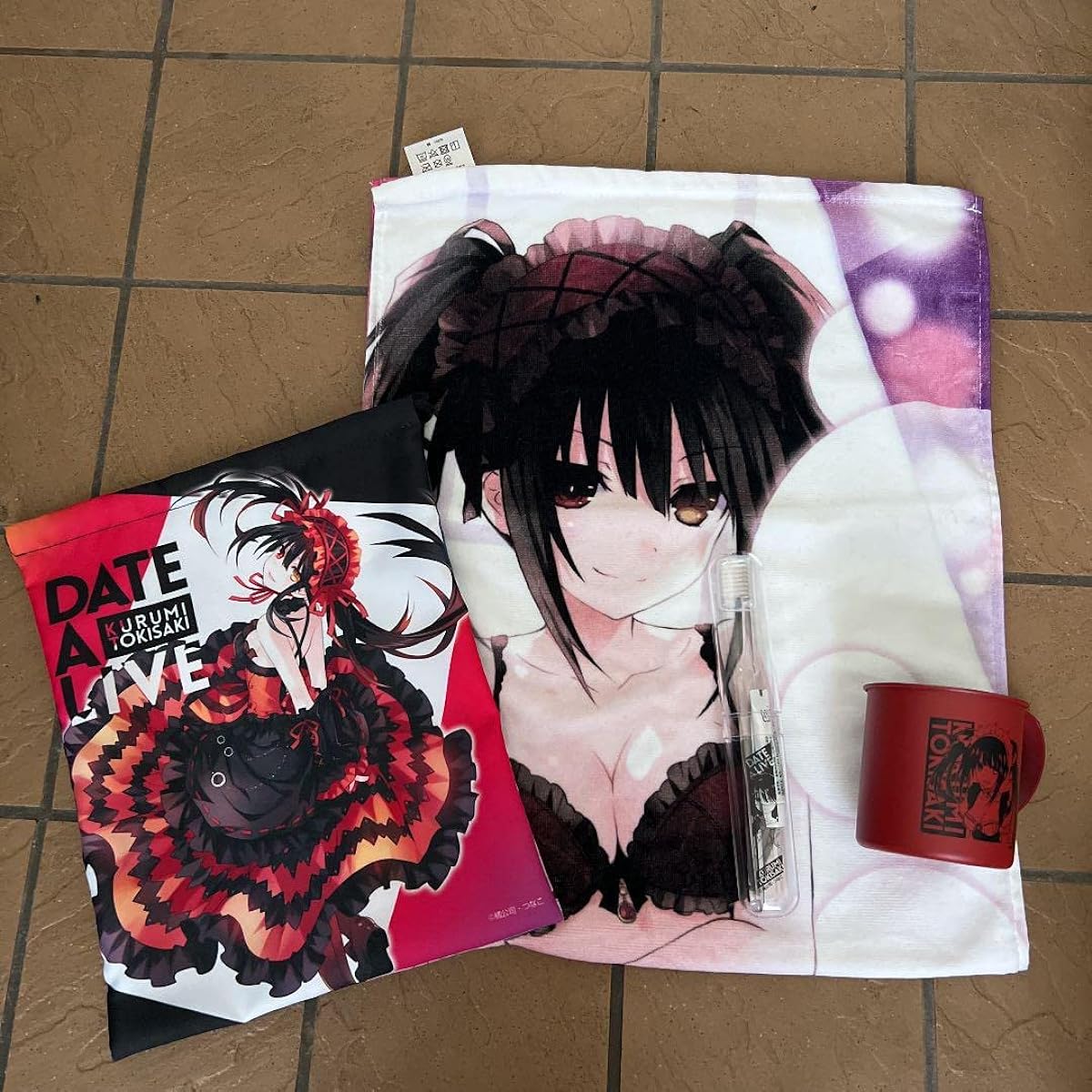 Naka Date A Live Tokisaki Kurumi Overnight Set