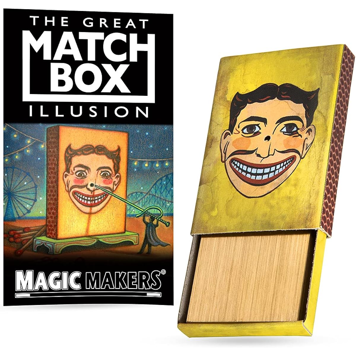Magic Makers the Match Box Penetration Magic Trick