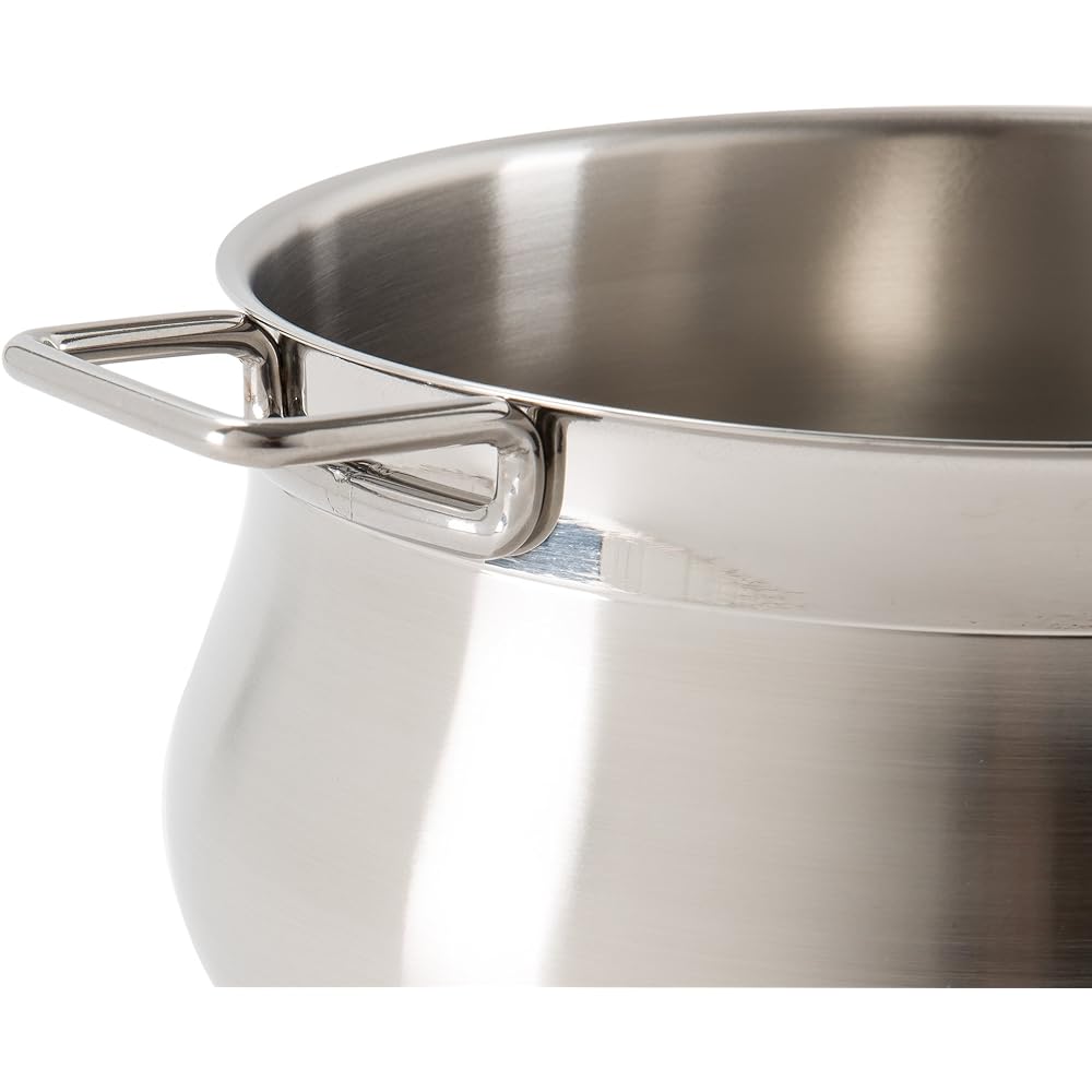 Barazzoni Casserole with Lid 18cm TUMMY Stainless Steel