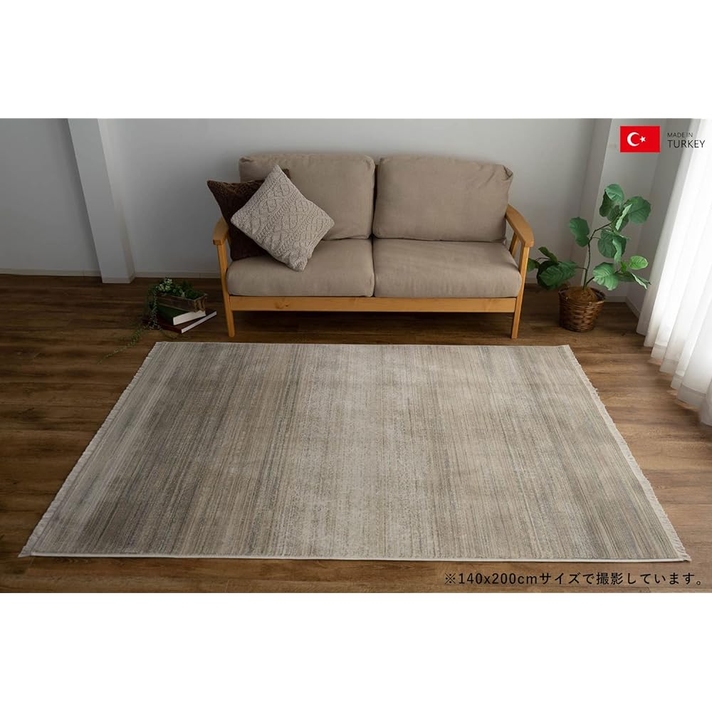 Sayan Sayan Nordic Style Gradient Rug Quatre 200 x 200 2 Tatami White Fringe