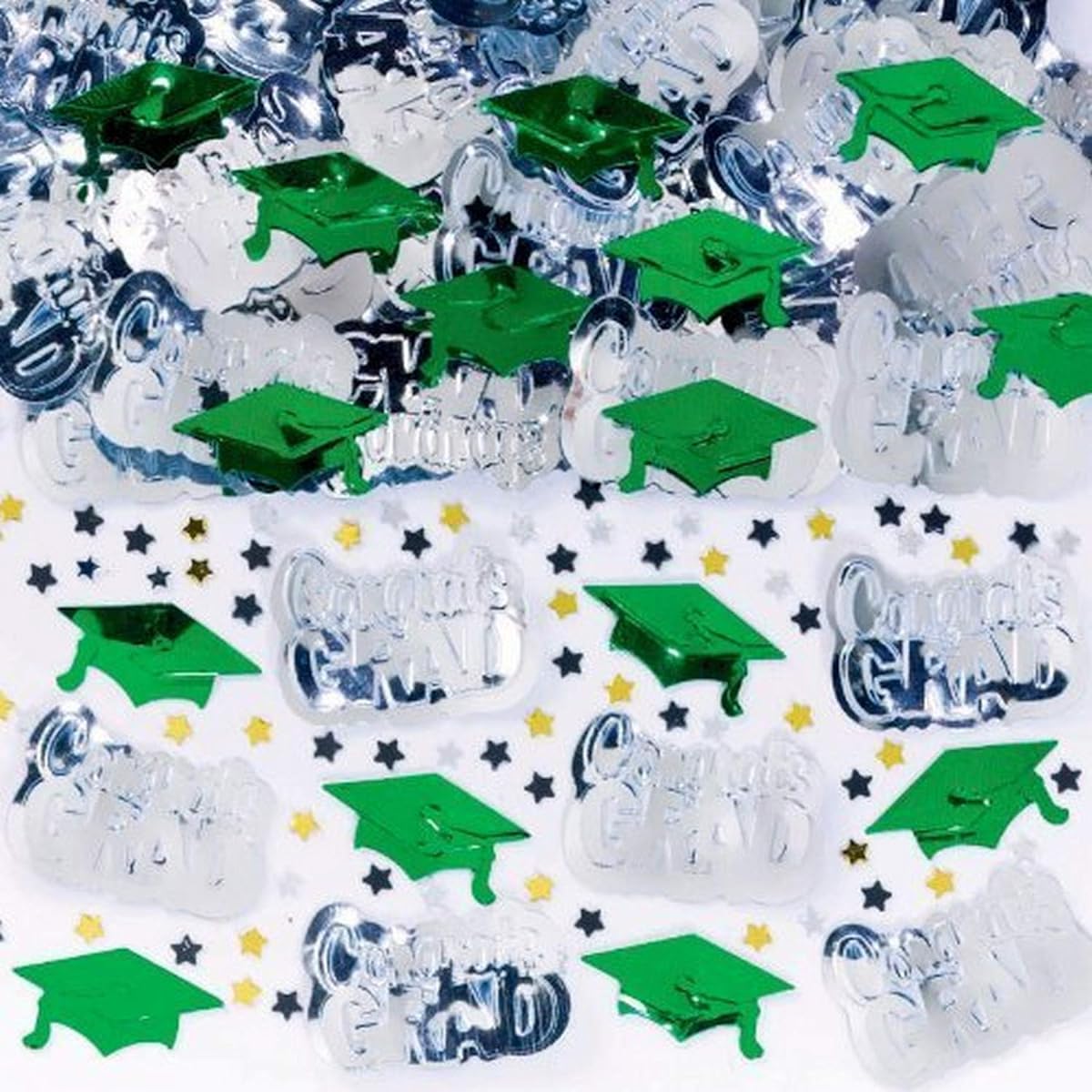 Green Mixed Grad Confetti [parallel input product]