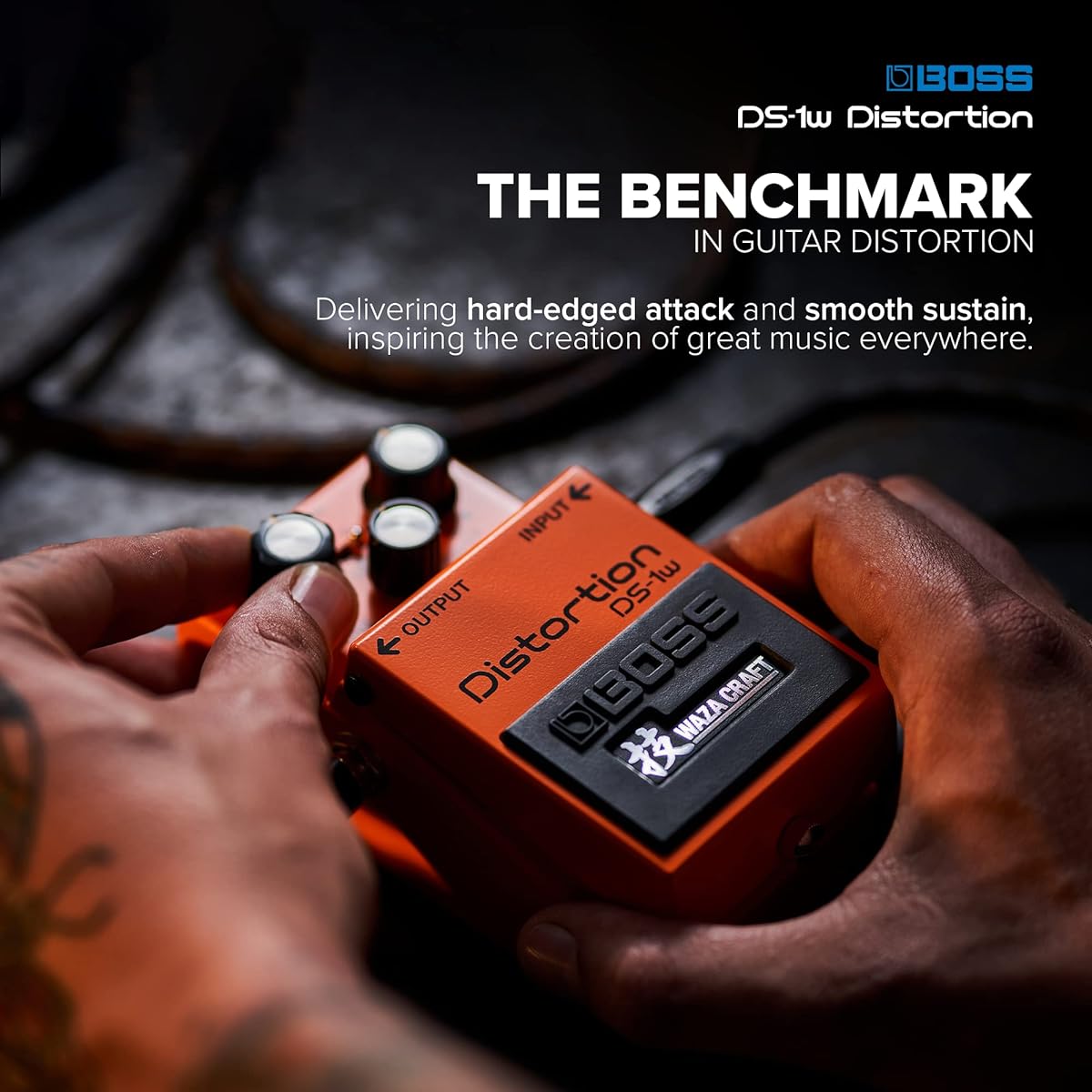BOSS/DS-1W Distortion technique WAZA CRAFT DS1W Made in Japan Boss Distortion