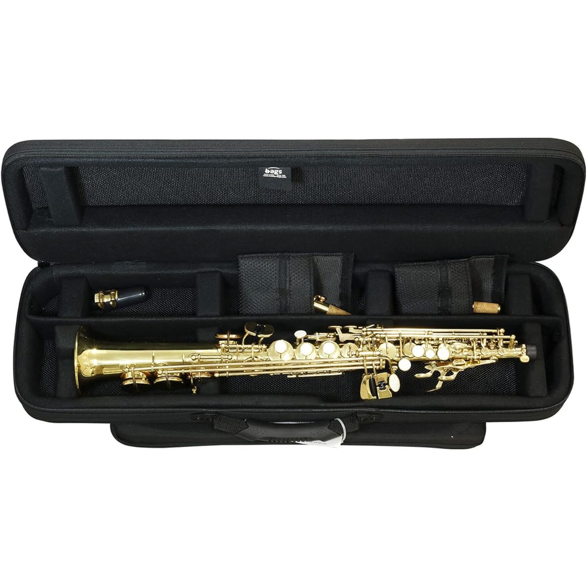 BAGS Fiber case for soprano saxophone EFSS M-BLK [Domestic regular product]