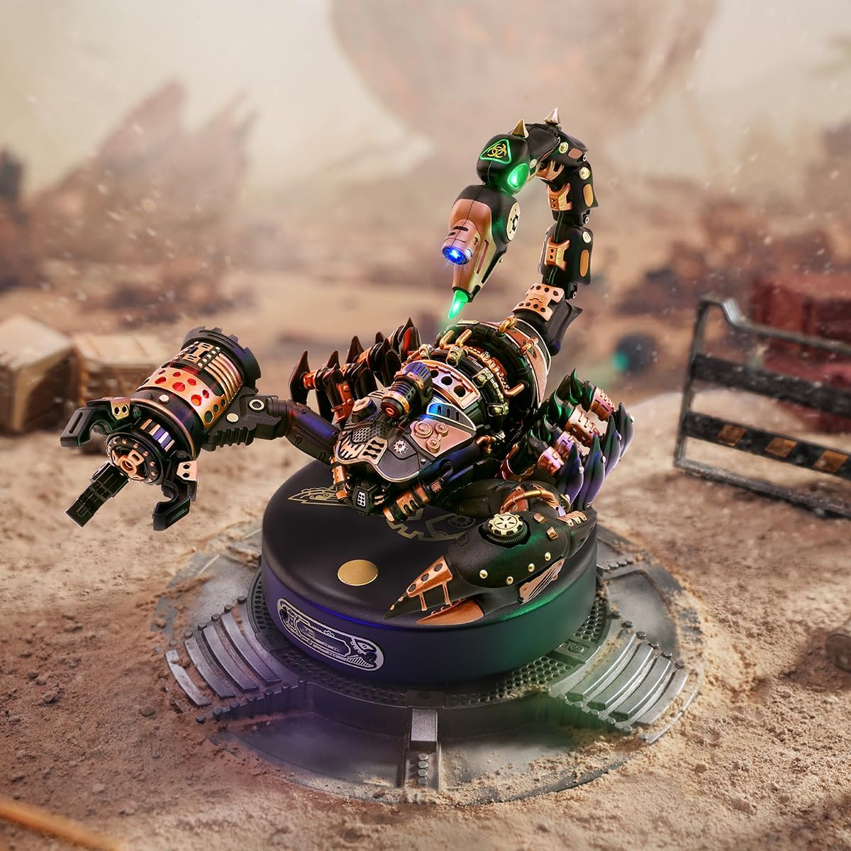 Rowood 3D Puzzle Adult Plastic Model Kit Scorpion Model Kit Adult Model Building Kit DIY Mechanical 3D Puzzle Gift for Adults & Teens
