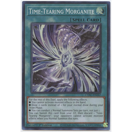 Time-Tearing Morganite CYAC-EN067 Super Rare First Edition