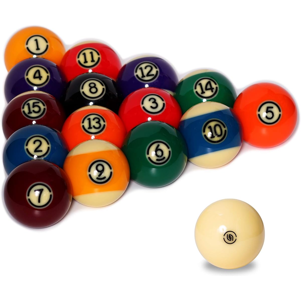 Aramith Tournament Billiard Pool Ball Set 2 1/4 Inch