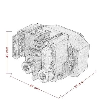 Starter Relay 5JW-81940-00 Starter Start Solenoid Relay Yamaha YZF1000 YZF-R1 R6 R7 YFZ450 YFZ45 YZF600 Moto 4DN-81940-00 4YR-81940-02