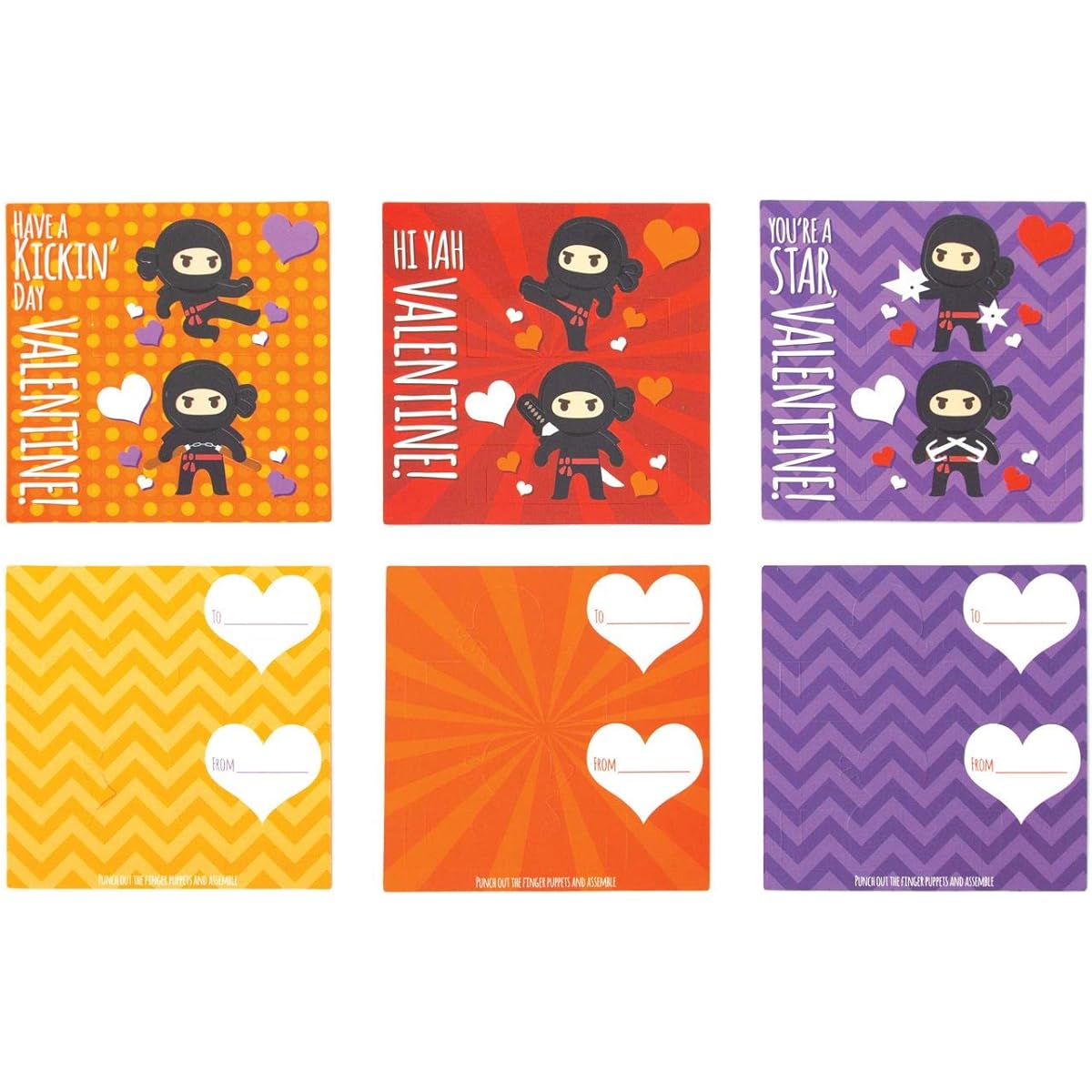 Playhouse 28 Card Valentine Exchange Box Assortment for 4 Kids VPS-7007