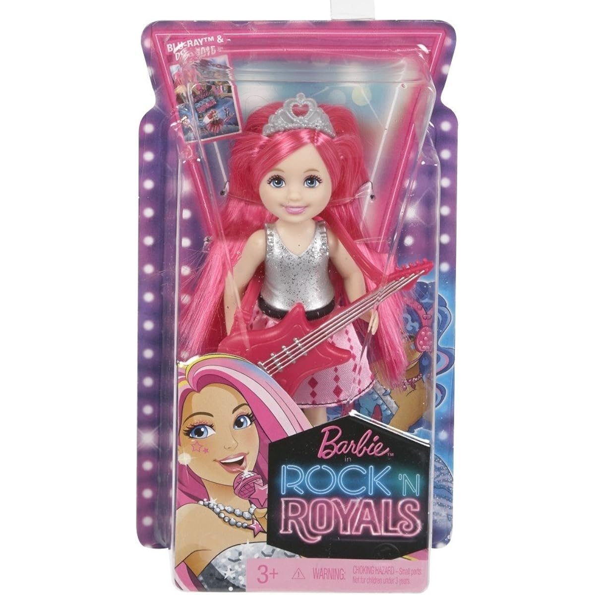 in Rock n Royals Princess Chelsea Doll with Pink Guitar