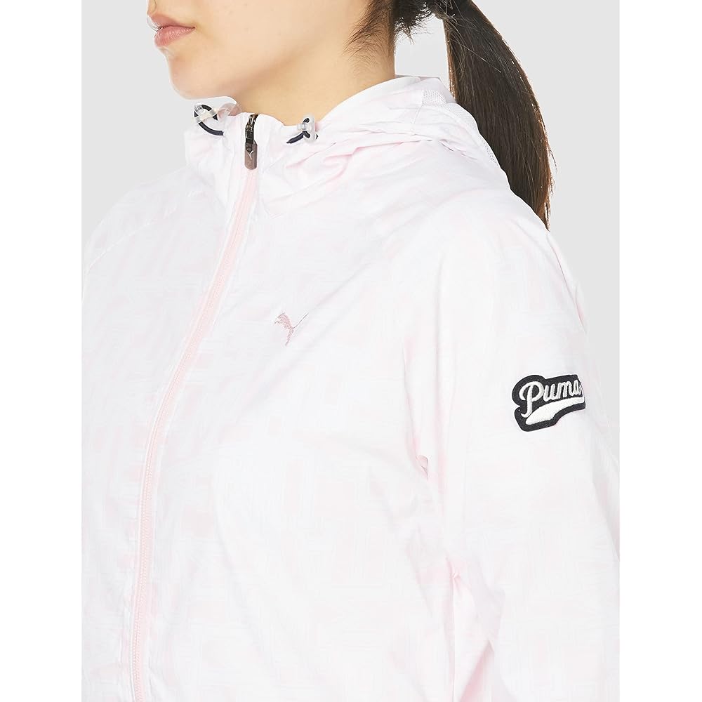 [PUMA] Golf Women's Wear [PUMA GOLF] Women's Graphic High Stretch Hoodie/622436 [Model worn by PUMA golf contract professional]