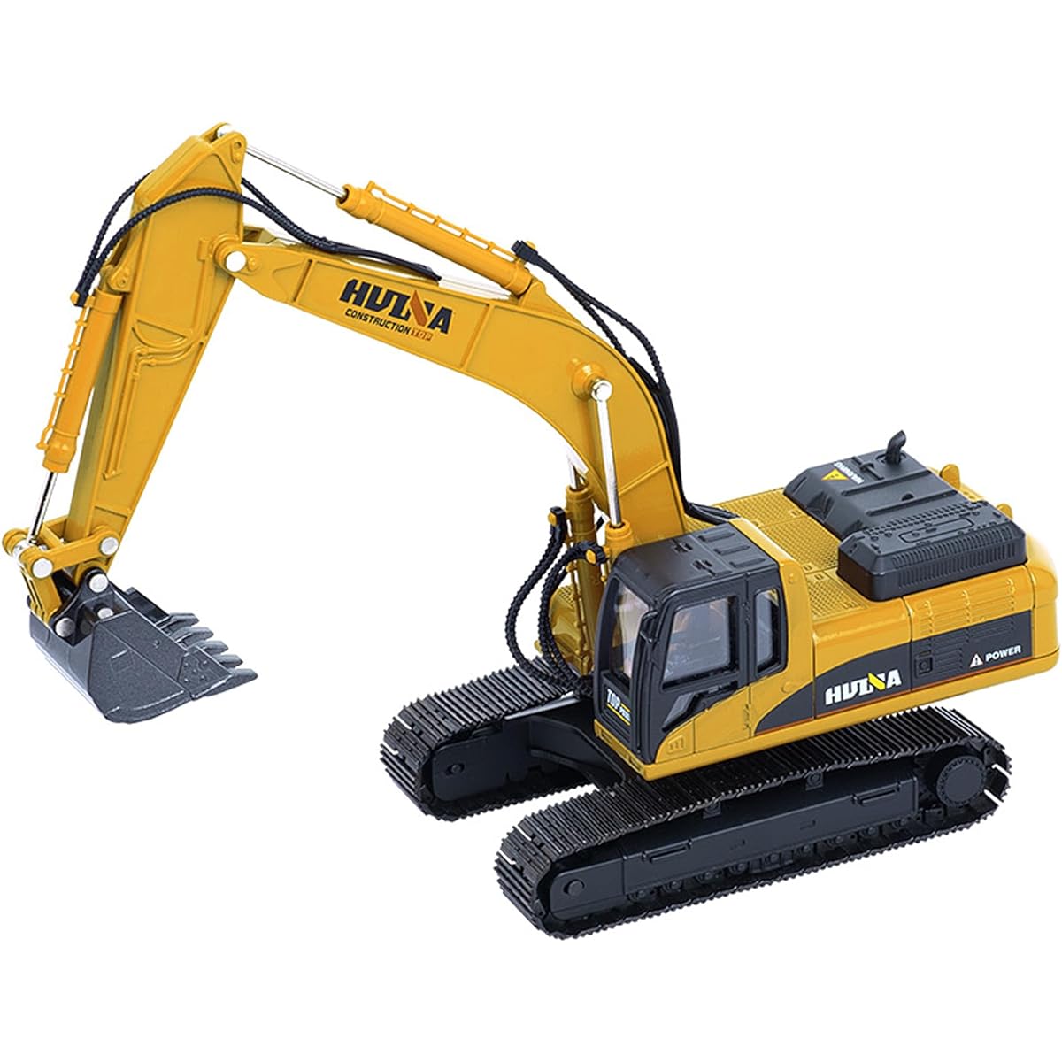 Brachiosaur Large Excavator Construction Vehicle Toy Heavy Duty Alloy Hydraulic Excavator 1:40 Scale Die Casting Site Bargain Toy Truck for Kids 8 9 10 11 Ages 12+