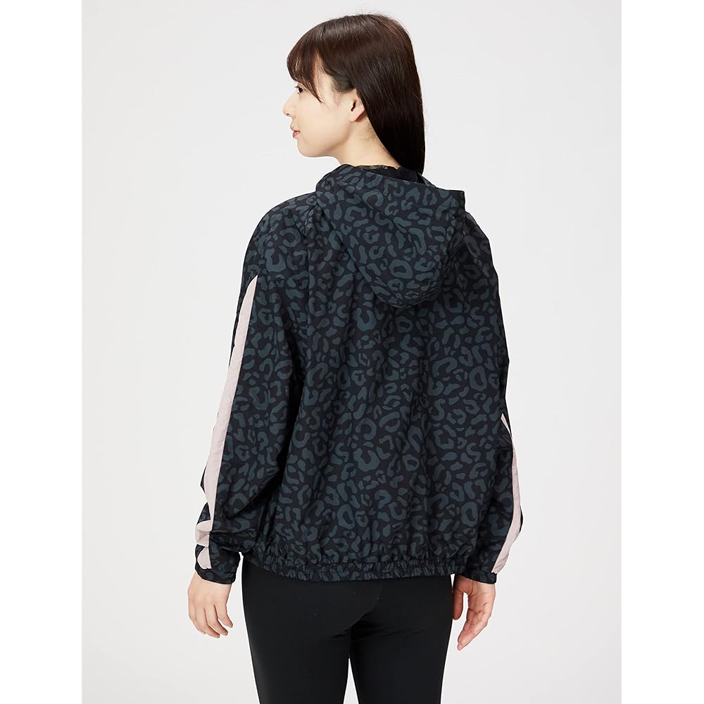 [Le Coq Sportif] Women's Windbreaker, Long Sleeve, Hooded, Nylon, Water Repellent, Training, Running, Gym