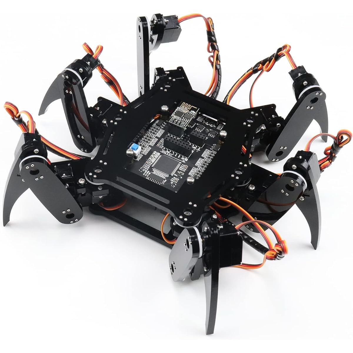 Freenove Hexapod Robot Kit (Compatible with Arduino IDE), App Remote Control, Walking Crawling Twisting Servo STEM Projects