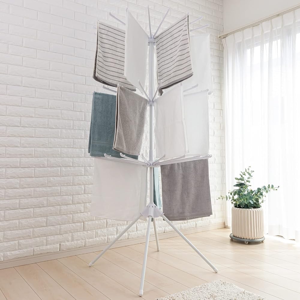 Sekisui Jushi Shoji Sekisui Clothes Drying Stand Cosmos TC-3W White