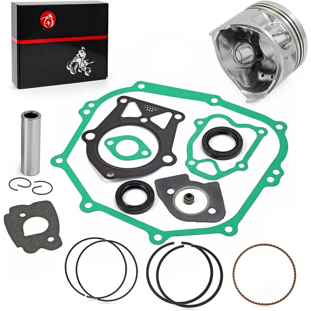 285cc Oversize Bore 0.50mm Piston & Ring Gasket Seal Kit Compatible with YAMAHA Golf Cart G2 G5 G8 G9 1985-1995 G11 1993-1194